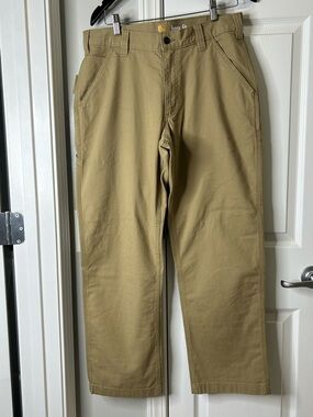 Carhartt Khaki Work Pants 32x30 – Excellent Condition